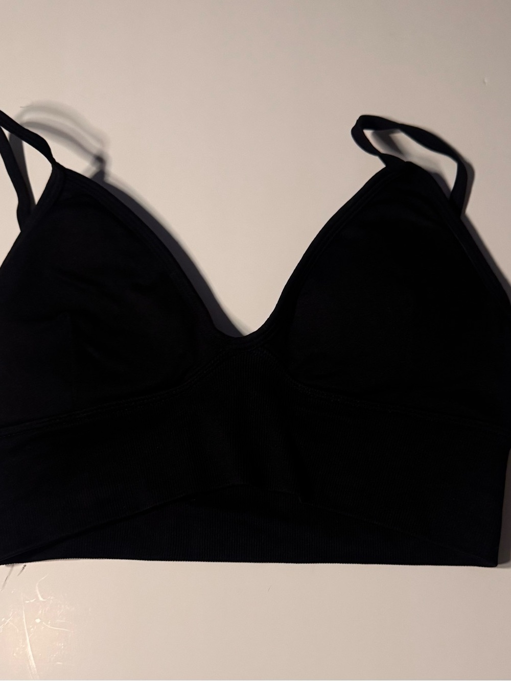 Black Seamless Bralette - Women Intimates